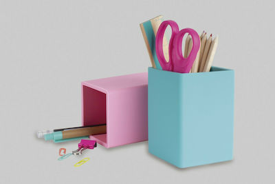 Plastic Pencil Case Silicone Nordic (Μiscellaneous colours)