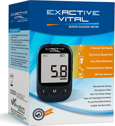 Microtech Medical Exactive Vital Glucose Meter