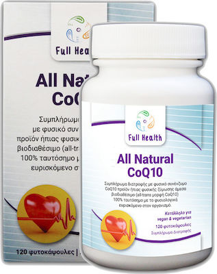 Full Health All Natural CoQ10 100mg 120 veg. caps