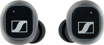 Sennheiser CX Plus True Wireless In-ear Bluetooth Handsfree Ακουστικά με Αντοχή στον Ιδρώτα και Θήκη Φόρτισης Μαύρα
