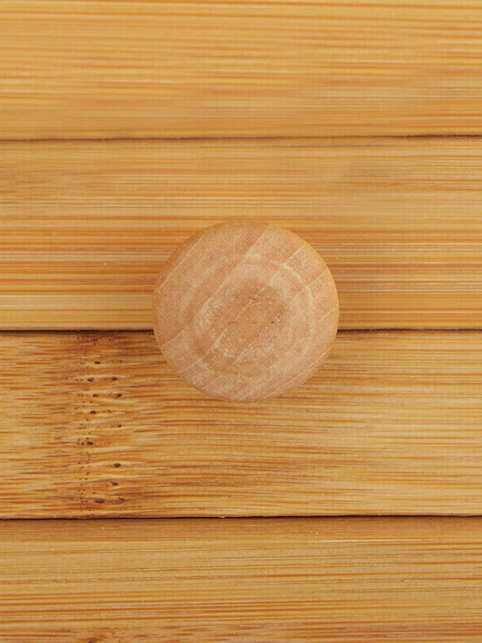 Relaxdays Brotbox mit Deckel Hölzernes in Braun Farbe 20.2x27x18.2cm