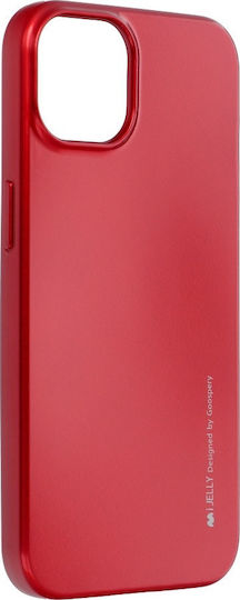 Mercury i-Jelly Back Cover Σιλικόνης Κόκκινο (iPhone 13 Pro Max)