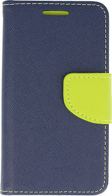 Fancy Wallet Δερματίνης Navy Μπλε (Galaxy A02s)