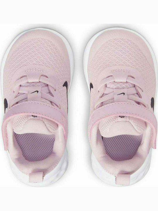 Revolution 6 Incaltaminte Sport Copii Alergare cu Închidere Hoop & Loop Roz Pink Foam / Negru