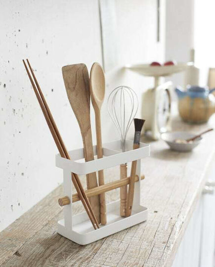 Yamazaki Kitchen Tool Holder Metallic