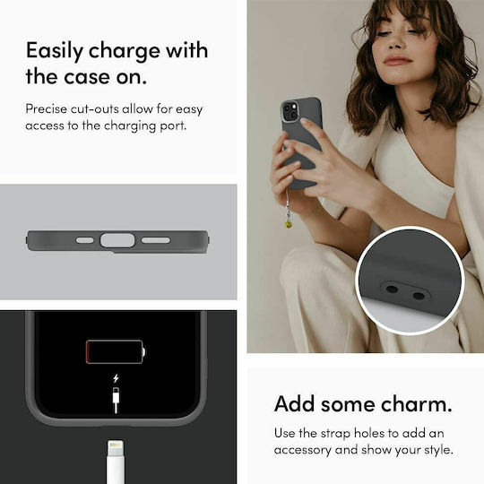 Spigen Cyrill Color Brick Back Cover Σιλικόνης Dusk (iPhone 13)