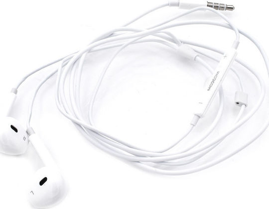 Moxom MX-EP29 Earbuds Handsfree με Βύσμα 3.5mm Λευκό