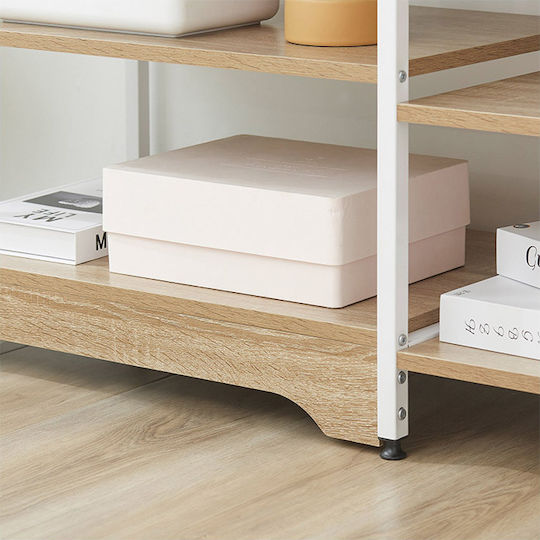 Bücherregal Beige 90x40x95cm