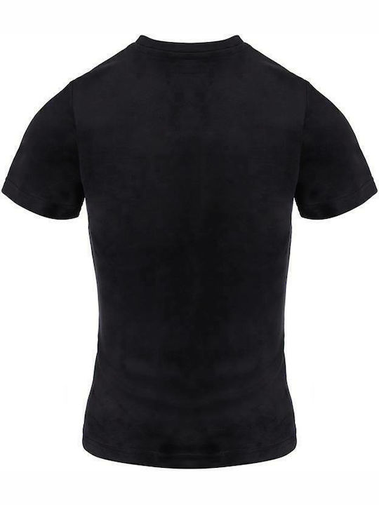 Taylor Γυναικείο Crop T-shirt Μαύρο