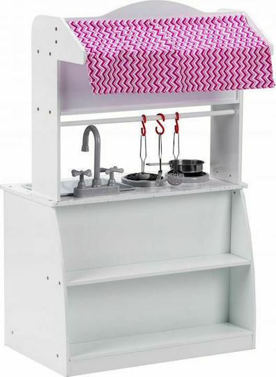 Ecotoys Παιδική Κουζίνα από Ξύλο για 3+ Ετών 92 εκ.