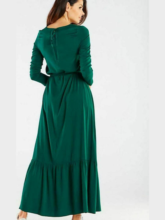 Awama Midi Rochie Verde