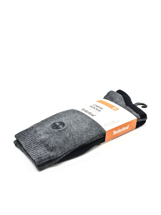Timberland Ανδρικές Μονόχρωμες Κάλτσες 2Pack