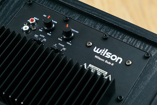 Wilson SUB 9 SUB-9 Αυτοενισχυόμενο Subwoofer με Ηχείο 8" 150W Μαύρο