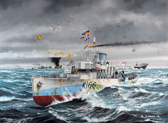 Revell Ships Series HMCS Snowberry Modeling Figure Ship 501 Pieces in Scale 1:144 43.9cm.