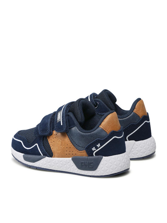 Primigi Παιδικό Sneaker με Σκρατς για Αγόρι Navy Μπλε