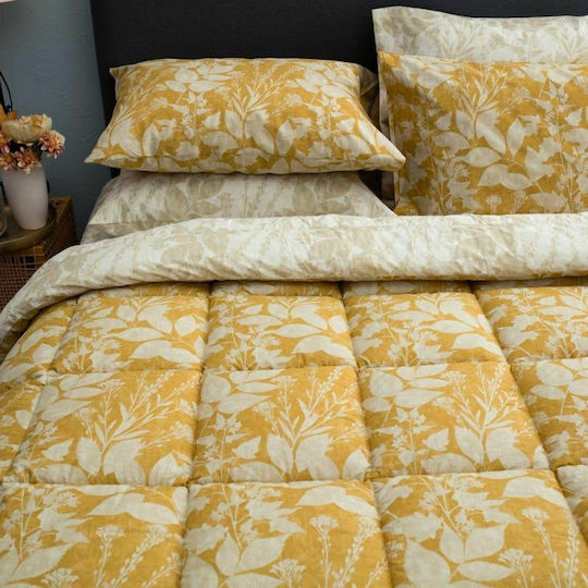 Vesta Home Set Double 200x240 Laura 2 Mustard