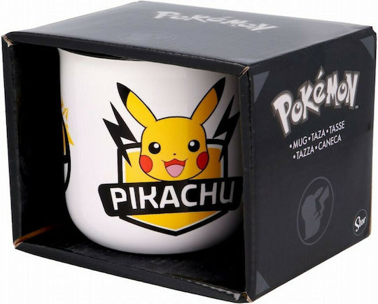 Stor Pokemon Pikachu Mug Ceramic White 400ml