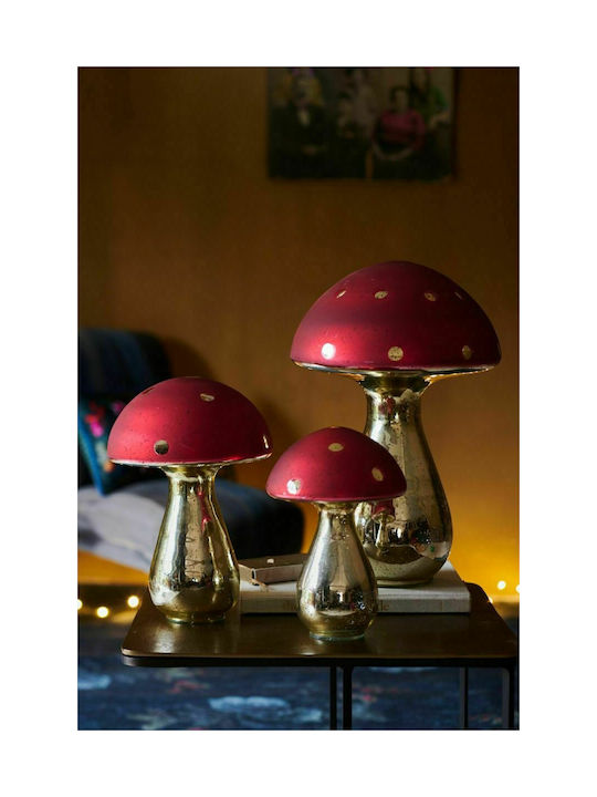 PiP Studio Decorative Mushroom made of Glass 30cm 1pcs