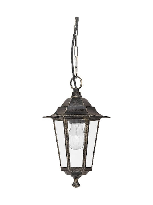Rabalux Velence Outdoor Hanging Ceiling Light E27 in Bronze Color 8238