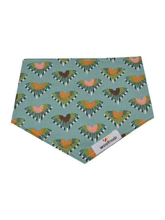 Woofmoda Aventurine Μπαντάνα Σκύλου σε Μπλε χρώμα Woofmoda Aventurine Μπαντάνα Σκύλου σε Μπλε χρώμα