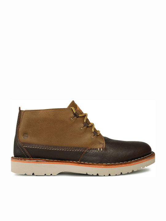 Clarks Eastford Mid Herrenstiefel Dark Brown Combi