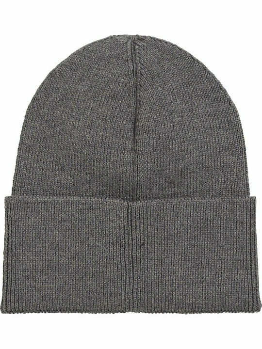 Hugo Boss x Russell Athletic Beanie Unisex Σκούφος Πλεκτός σε Γκρι χρώμα