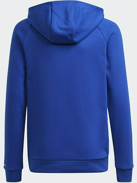 adidas Kids Sweatshirt with Hood and Pockets Blue Adicolor