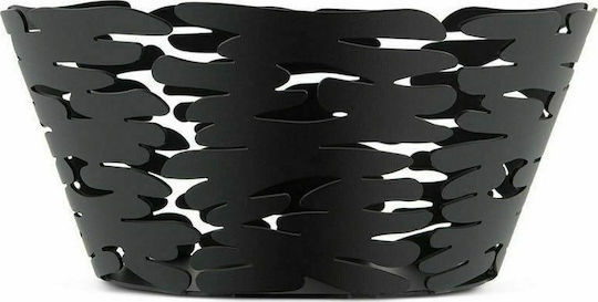 Alessi Φρουτιέρα Inox Μαύρη 21x18x10εκ.