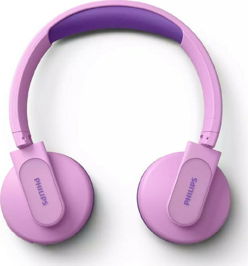 Philips TAK4206 Fără fir / Cu fir Pentru copii On Ear Căști cu 28 ore de Funcționare și Încărcare Rapidă Roz