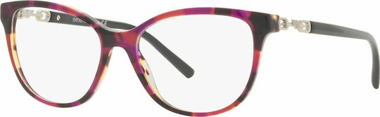 Emporio Armani Plastic Eyeglass Frame Brown Tortoise EA3190 5863