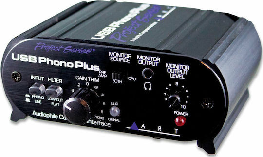 Art USB Phono Plus PS Εξωτερική Επαγγελματική Κάρτα Ήχου με Σύνδεση USB
