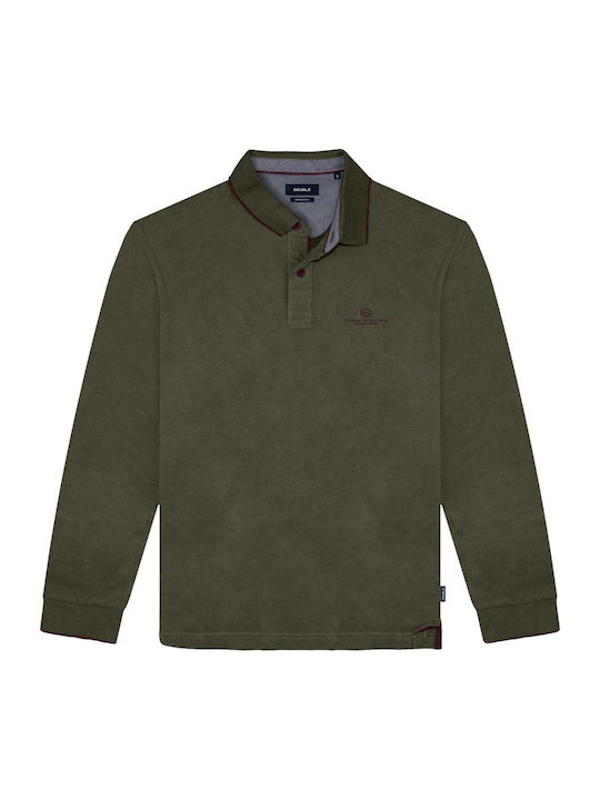 Double GS-36A Polo Herrenblusen Khaki Double GS-36A Polo Herrenblusen Khaki