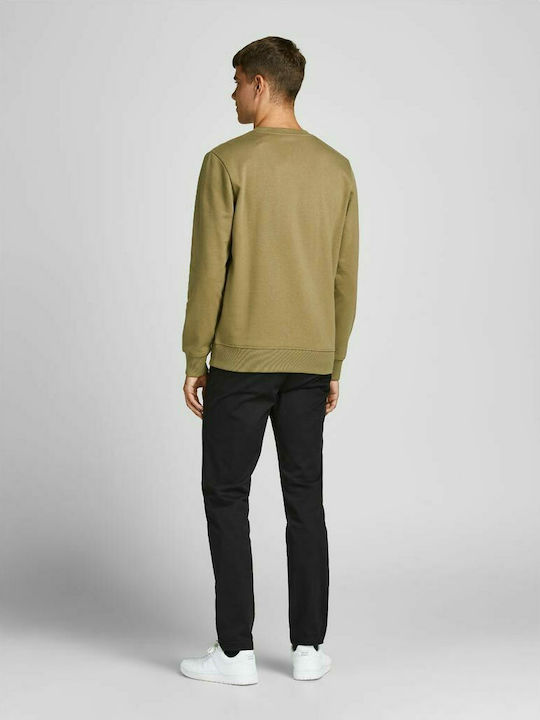 Jack & Jones Men's Sweatshirt Khaki