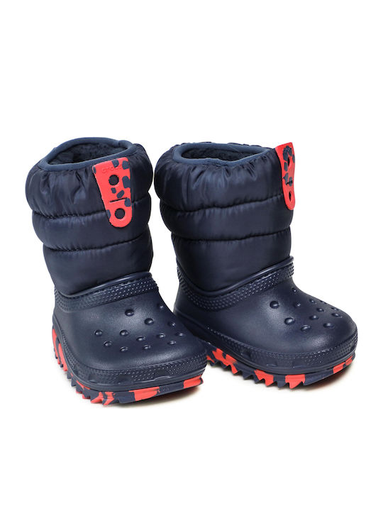 Classic Neo Puff Παιδικές Μπότες Χιονιού Navy Μπλε