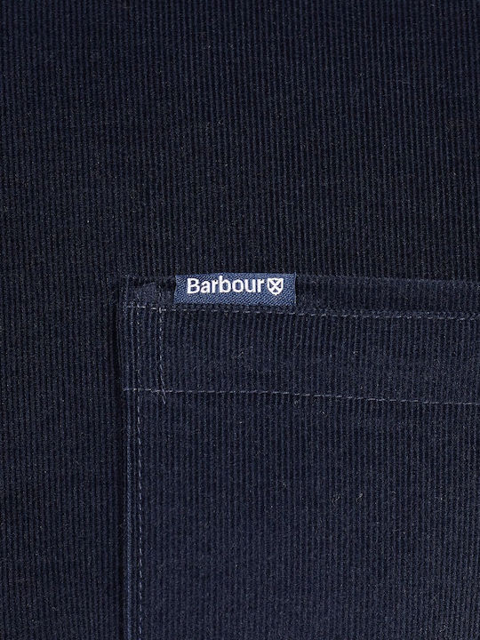 Ramsey Long-sleeved Corduroy Shirt Dark Blue