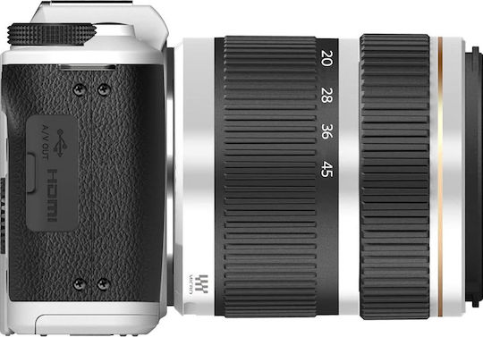 Kodak S1 Mirrorless Φωτογραφική Μηχανή Kit (PixPro 12-45mm F3.5-6.3) Λευκή