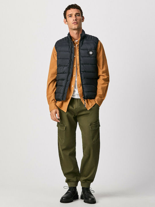 Sleeveless Jacket Puffer Black