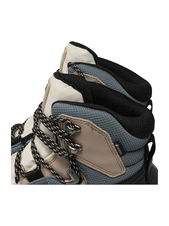 Salomon Quest Element GTX Women's Hiking Boots Waterproof With Gore-Tex Membrane Ebony Rainy Day Stormy Weather
