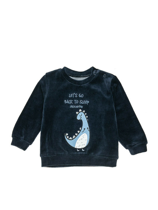 Kinder-Set mit Hose Winter 2Stück Blau