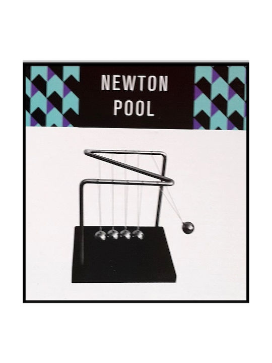Leagănul Lui Newton Pentru Accesorii De Decor Pentru Birou Din Metal 15cm În Culoare Argintie