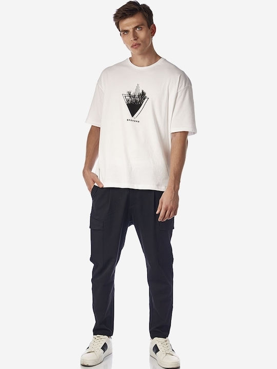 Trousers Cargo Elastic Black