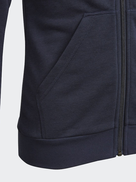 Bluze și Hanorace Pentru Copii Cardigan Cu Glugă și Buzunare Albastre Essentials