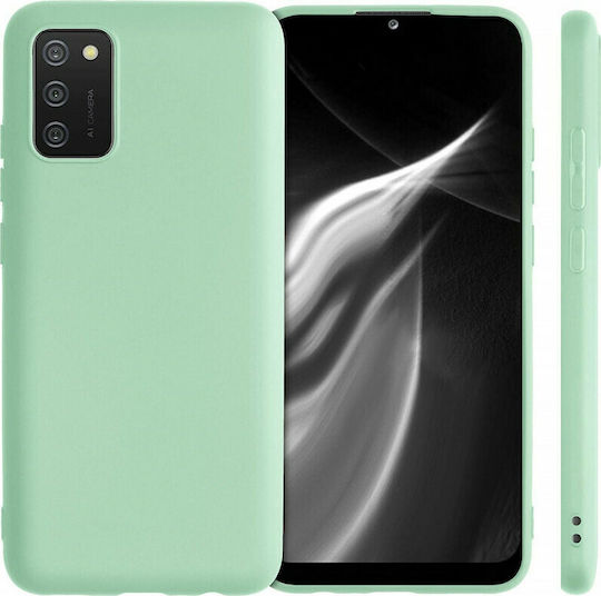 KWmobile Back Cover Silicone Mint Green Matt (Galaxy A02s)