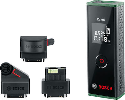 Bosch Laser Distance Meter Zamo III Set with Range up to 20m