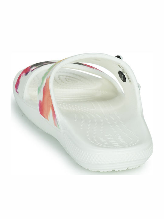 Classic Tiedye Women's Flat Sandals in Black Color
