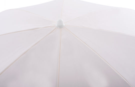 Freebox Folding Beach Umbrella Diameter 1.8m White