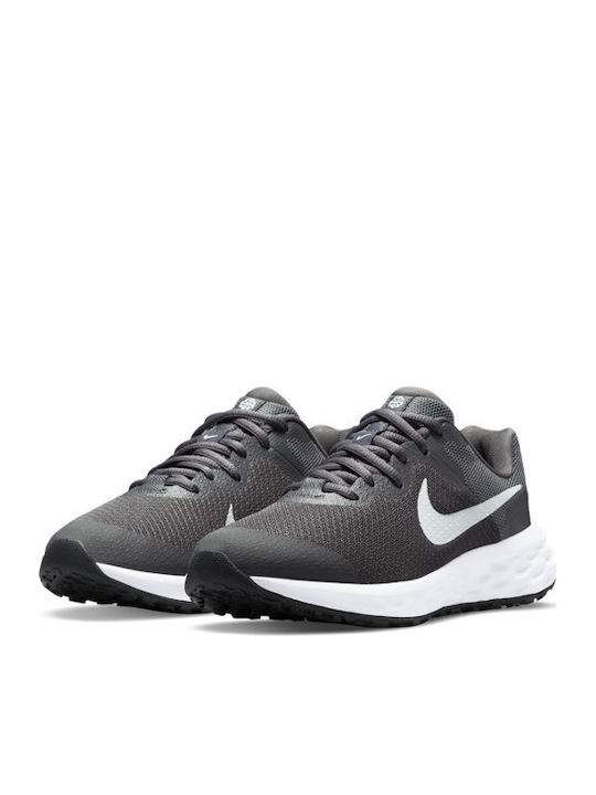 Revolution Revolution 6 Kids Sports Shoes Running with Laces Iron Grey / White / Smoke Grey