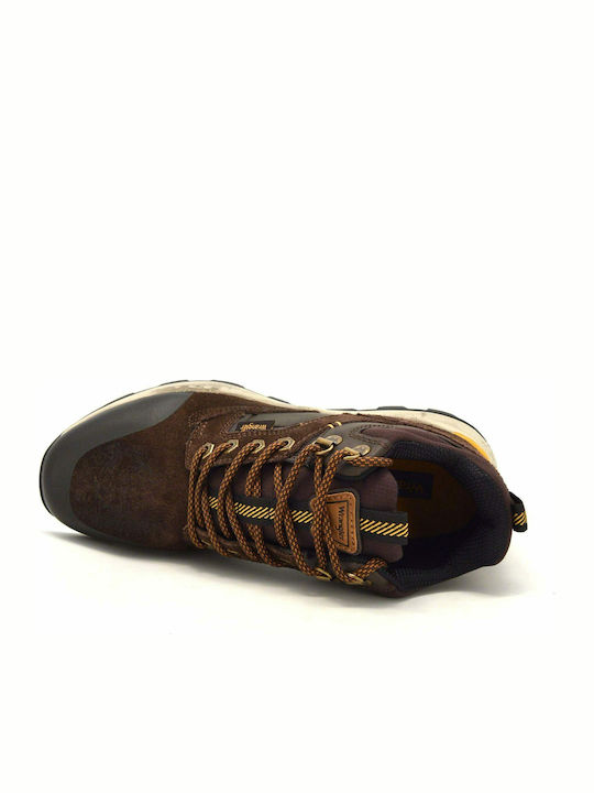 Crossy Leather Brown Men's Boots Anatomical