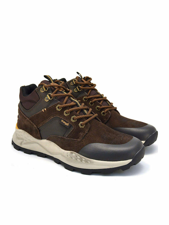 Crossy Leather Brown Men's Boots Anatomical
