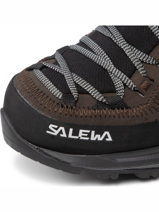 Salewa Mountain Trainer 2 GTX Men's Waterproof Hiking Shoes with Gore-Tex Membrane Black